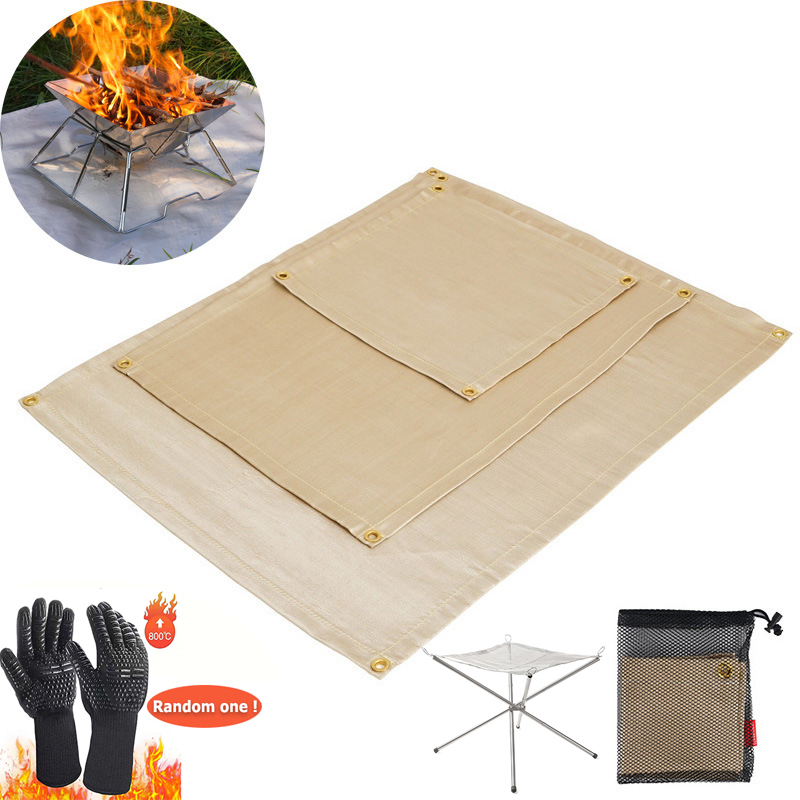 Fire Blanket Kitchen - Outdoor Camping Feuerfeste Decke Picknick Grill