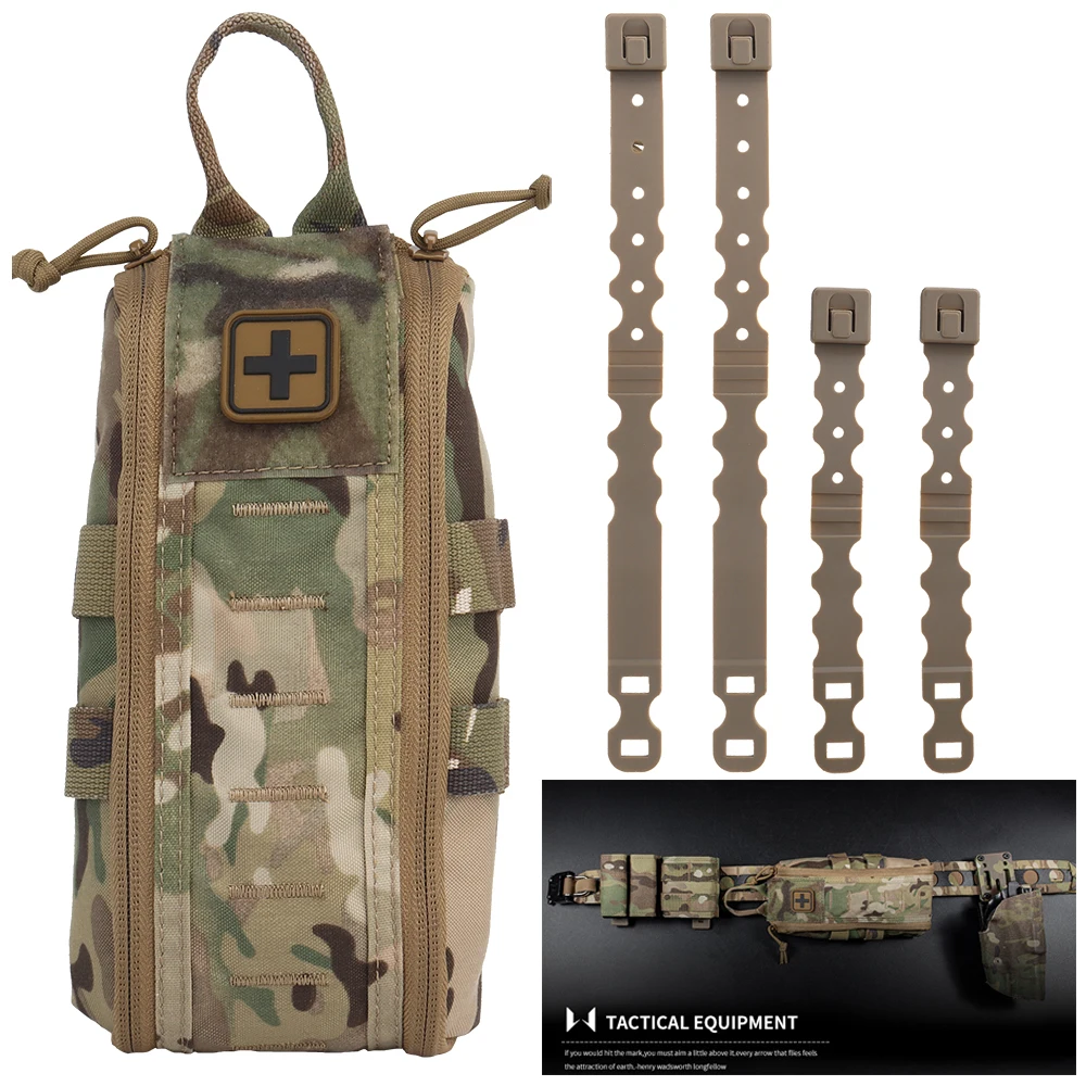 First Aid Bag Kit - Camping Erste-Hilfe-Set MOLLE Taille Gürtel Tasche
