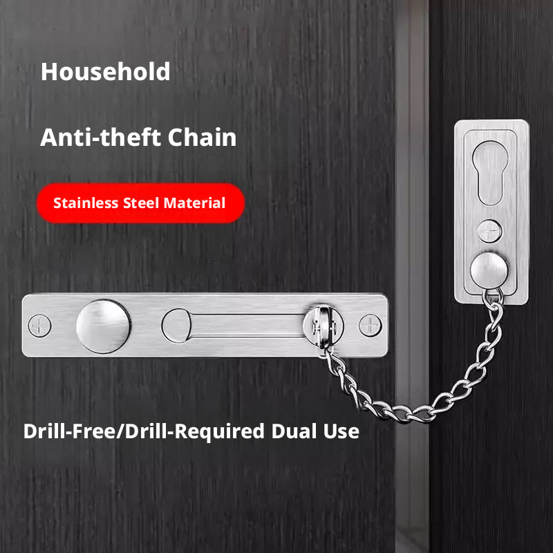Robuster, polierter Druckversc – Security Chain Door Bewertung und Preis