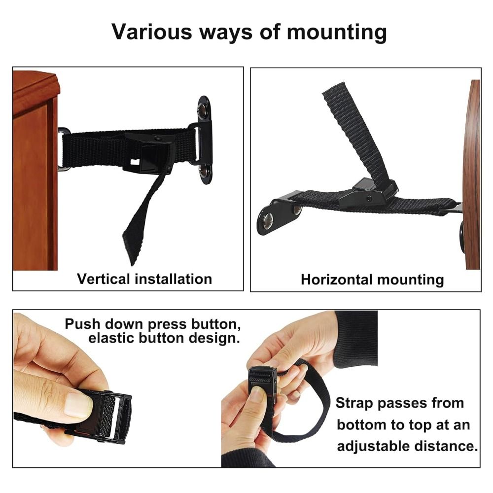 Erdbebensichere Möbelanker Kin – Earthquake Anchor Strap Bewertung und Preis