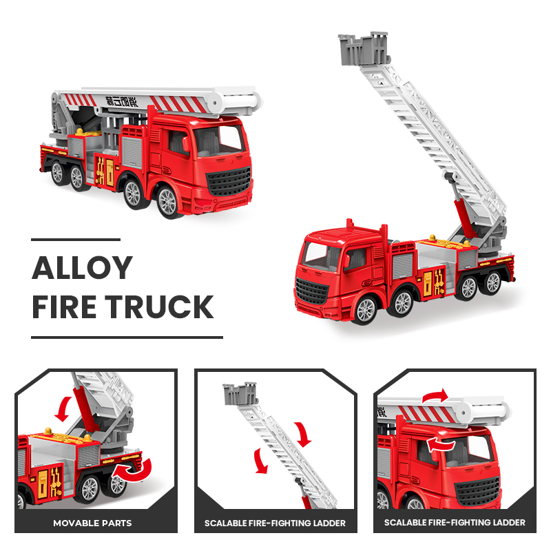 1:55 Diecast Feuerwehrauto Mod – Fire Escape Ladder Bewertung und Preis