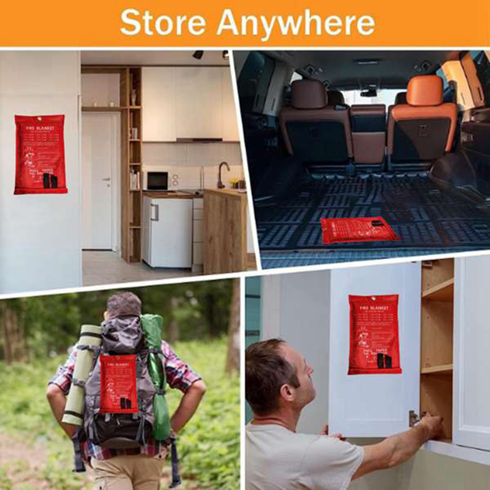 A40Z-Notfall-Feuerlöschdecke,  – Fire Blanket Kitchen Bewertung und Preis