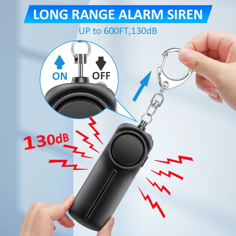 Selbstverteidigungsalarm, 130  – Personal Alarm Keychain Bewertung und Preis