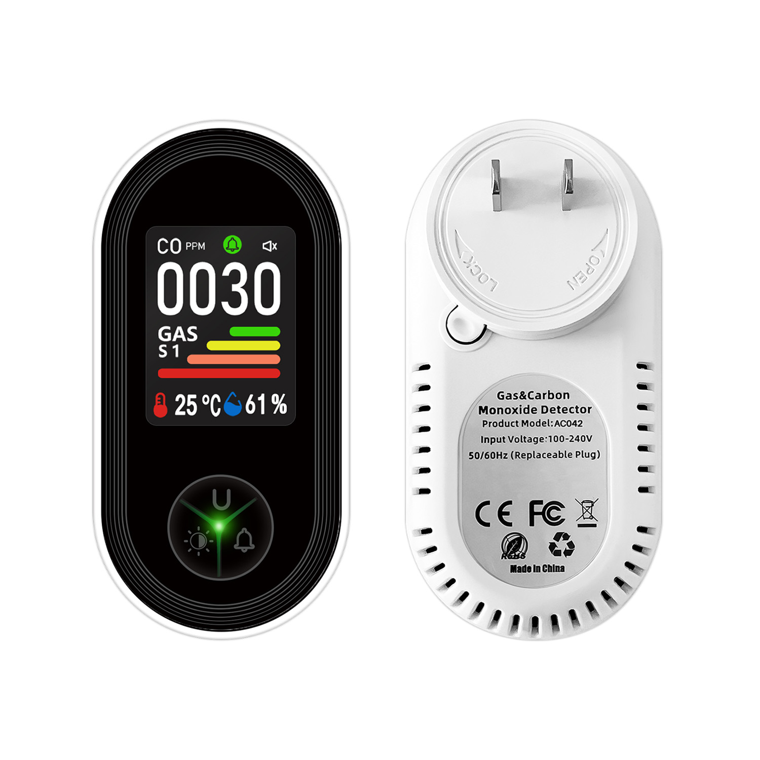 OEM Plug-in 4-in-1 CO-Detektor – Co Detector Plug Bewertung und Preis