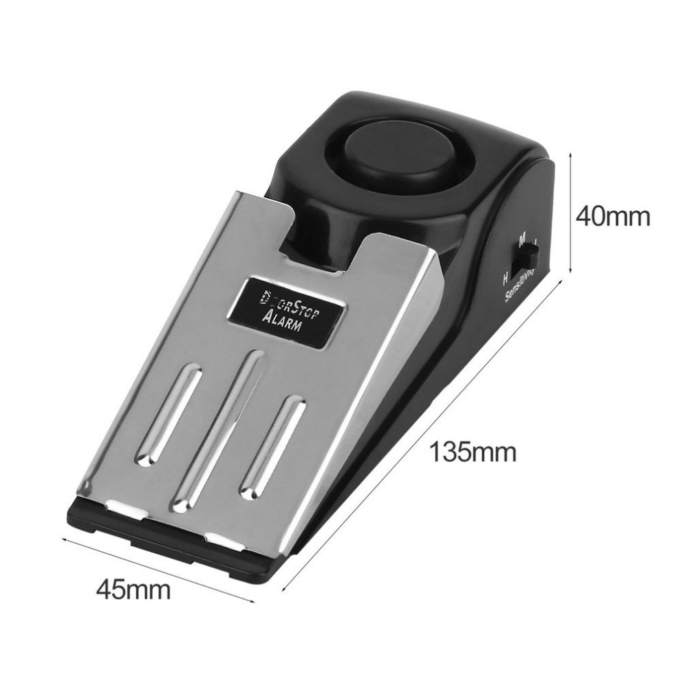 125 dB Diebstahls icherung Ein – Door Stop Alarm Bewertung und Preis